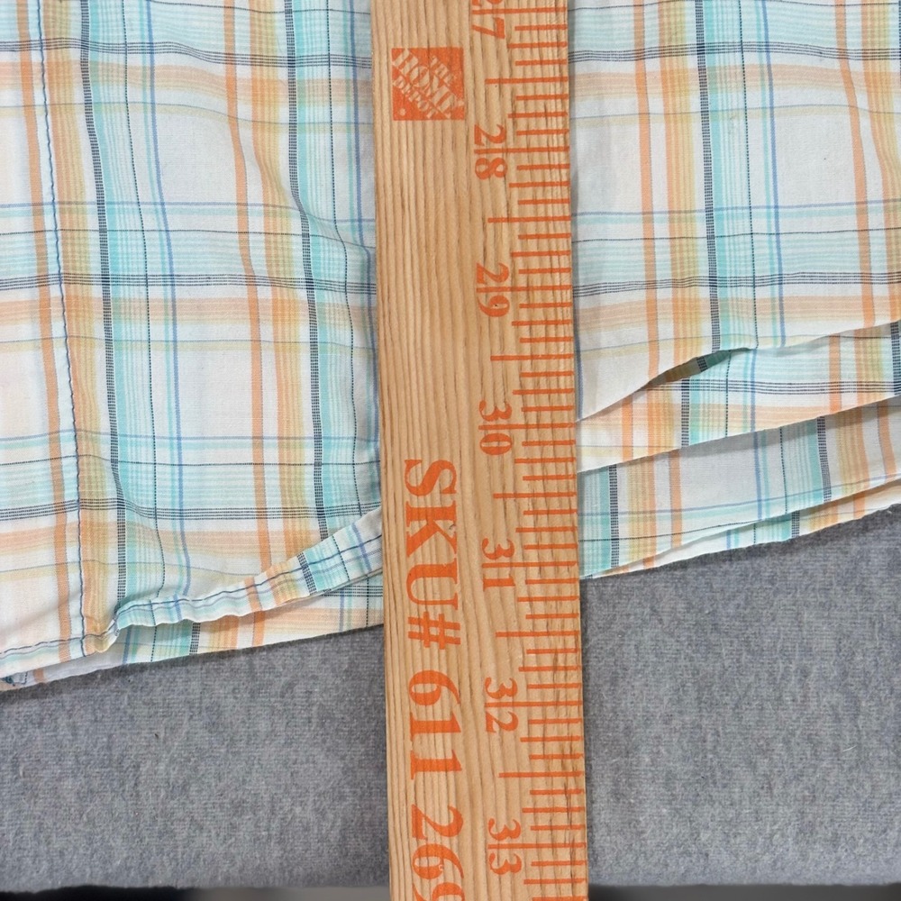 Columbia PFG Super Bonehead Mens XL Plaid Short Sleeve Fishing Shirt FM7272 - Picture 5 of 10